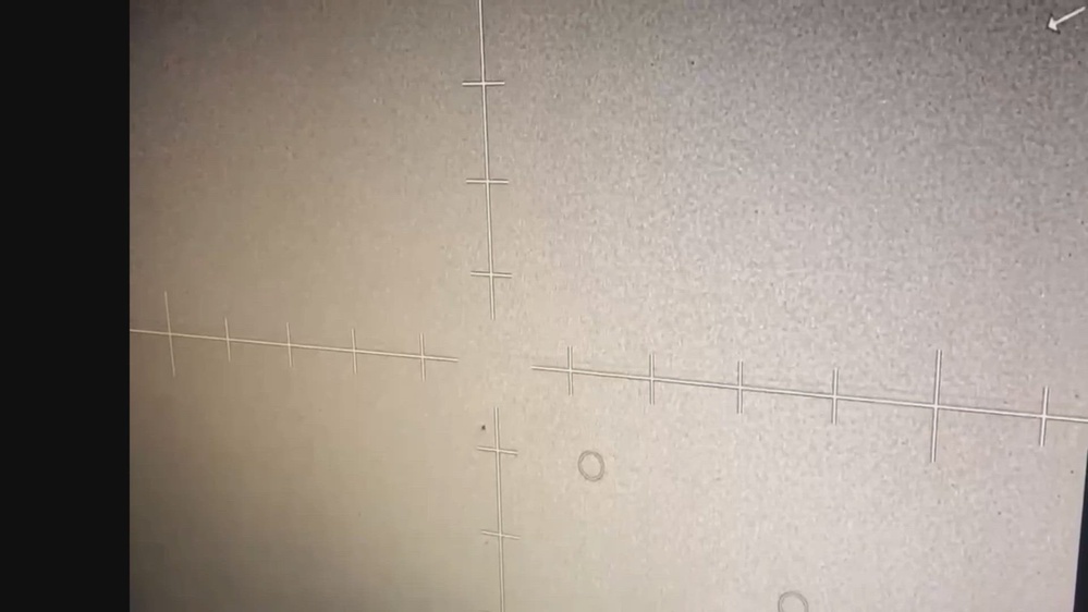 A secondary recording of an AC-130J infrared sensor display from the 2021 Gulf of Oman UAP report.